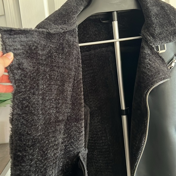 Stradivarius Man Faux Leather jacket size M - Picture 3 of 10